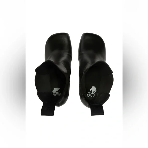 Off-White leather heeled boots - Picture 6 of 9